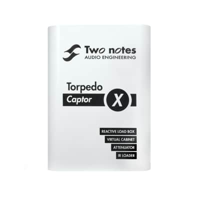 Two Notes Torpedo Captor X 8ohm Stereo Reactive Load Box / Attenuator 2020 - White image 4