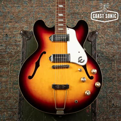 2000 Epiphone Casino VC Peerless factory 1 11/16th nut W/case image 5