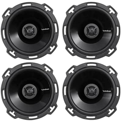 2 Rockford Fosgate P16 Punch 6.0" 2-Way Full-Range Speaker Pair image 1