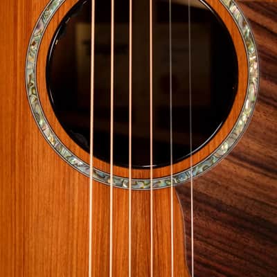 Taylor Next Generation PS14ce Presentation Series Grand Auditorium Acoustic/Electric Guitar - Honduran Rosewood/Sinker Redwood with Hardshell Case image 13