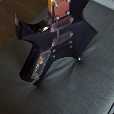 B.C. Rich Warlock Acrylic 2003 Arctic Ice image 5