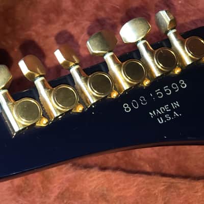 1985 Gibson Q-2000 Metallic Blue! Gibson’s Roaring Superstrat! OHSC!!! image 13
