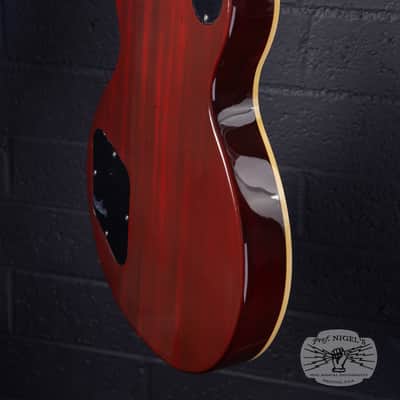 History TH-LS Lemon Drop Burst MIJ Fujigen Lacquer LP-Style w/ Heritage Wood LDB image 9