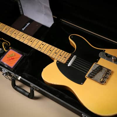 LsL Instruments T-Bone 52 "Cice" Relic 100th Guitar Made Butterscotch Blonde image 2
