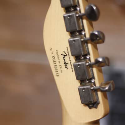Squier Classic Vibe Telecaster Thinline 2014 - Natural Mahogany image 11