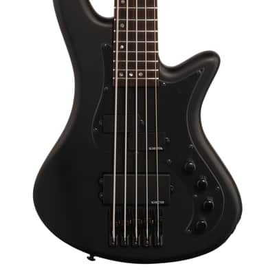Schecter Stiletto Stealth 5 Bass Sat Black image 3