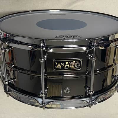 Walberg & Auge 6.5x14 Brass Snare Drum 2025 - Black Nickel image 3