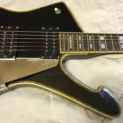 1996 Ibanez PS10-2 Vintage Paul Stanley Signature Iceman Black image 7