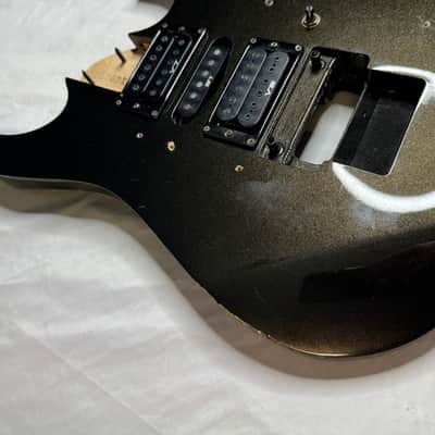 Ibanez RG370DX Electric Guitar Body 2000s - Black Sparkle image 7
