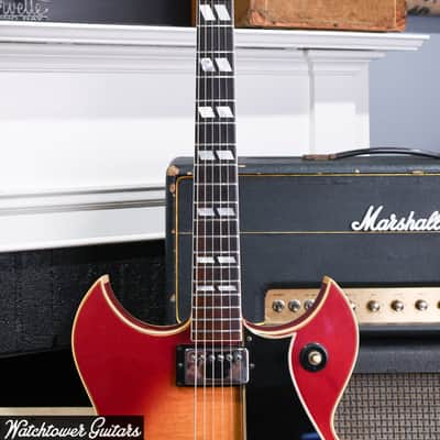 1967 Gibson Barney Kessel Regular Cherry Sunburst image 2