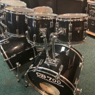 *Vintage* 1977 CB700  Internationale Double Bass 8 Piece Drumset - /Trapset/ Drum Kit image 5