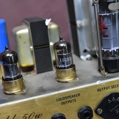 【New power tube】Marshall JMP 2204 Master Model Mk2 Lead 50-Watt Guitar Amp Head 1980 - Black 【offers welcome】 image 12