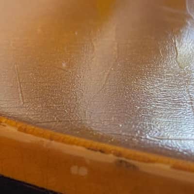 Gibson Les Paul Standard 2000 Aged Honey Burst Plaintop Non Chambered w/ Headstock Repair image 14
