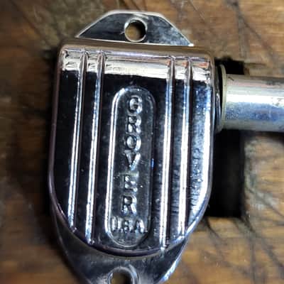 Vintage 1960's New Old Stock Grover Imperial Model 150 Guitar Tuner Set Grommets Screws Opened Box Luthiers Parts image 6