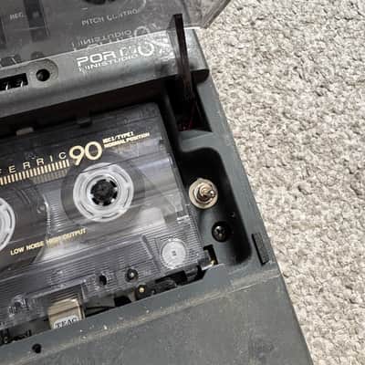 TASCAM Porta 07 Ministudio 4-Track Cassette Recorder 1990s - Black (dual speed modded) image 5