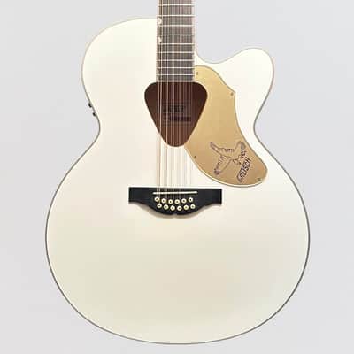 Gretsch G5022CWFE-12 Rancher Falcon Acoustic Electric Guitar - White image 1