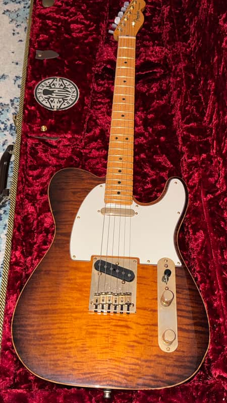 Fender American Select Telecaster Violin Burst 2012 | Reverb
