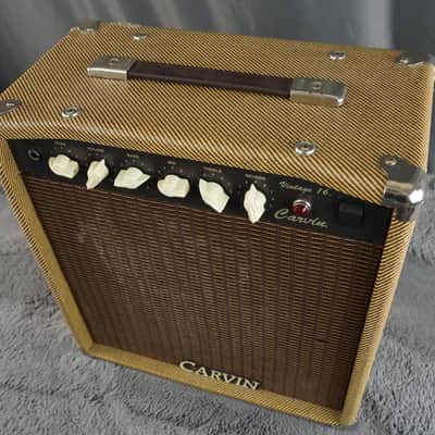 Carvin Vintage 16 Tweed Tube Guitar Combo image 3