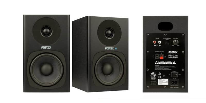 Fostex PM0.4c BLACK (one pair) 2010s - BLACK image 1