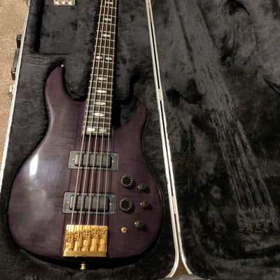 Peavey TL-Five String Bass 1990's Black image 1