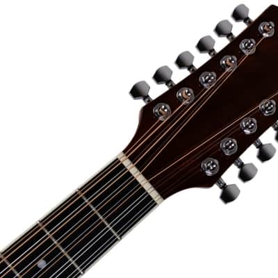 Oscar Schmidt OD312CE Dreadnought Cutaway Style Mahogany Neck 12-Strings Acoustic-Electric Guitar image 9
