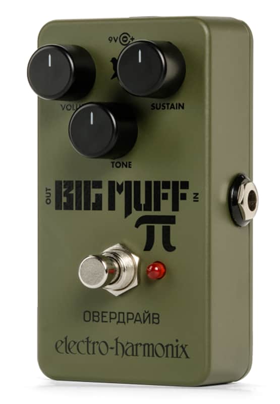 Electro-Harmonix Green Russian Big Muff Distortion/Sustainer Pedal image 1
