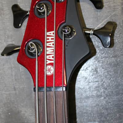 Yamaha RBX-374 2000 Cherry Red Bass With Hard Case Four String! image 10
