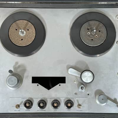 Immagine Ampex 350 / 351 Reel To Reel Transport Magnetic Tape Recorder w/ Original Case - 3