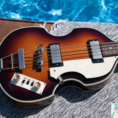 1990 Greco VB-650 - Violin Bass - Fab Four! - Sir Paul McCartney Beatles - Made In Japan - Demo Video - Pro Set Up w Perfect Frets/Action/Intonation image 5