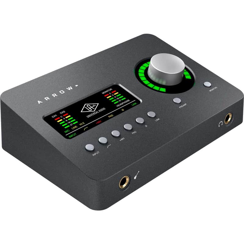 Universal Audio Arrow 2x4 Thunderbolt 3 Interface with Solo DSP Processor image 3