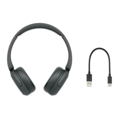 Sony WH-CH520 Compact Easy Carrying Wireless Bluetooth On-Ear Headphones (Black) image 7