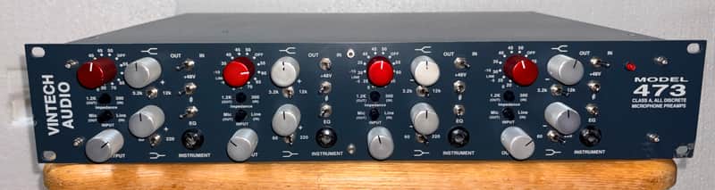 Vintech Audio 473 4-Channel Mic Pre EQ with PSU image 1