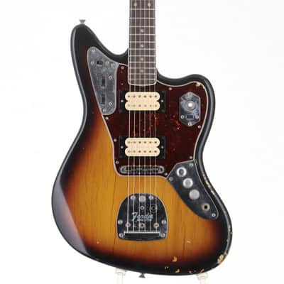 Fender Mexico Kurt Cobain Road Worn Jaguar 3-Color Sunburst [MX14523880] (07/13) image 1