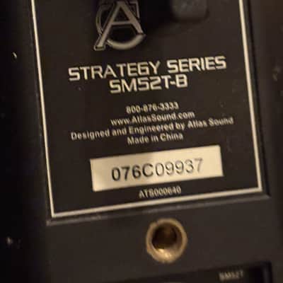 Atlas Sound AtlasIED Strategy Series SM52T‑B speakers 2006-2012 - Black image 3