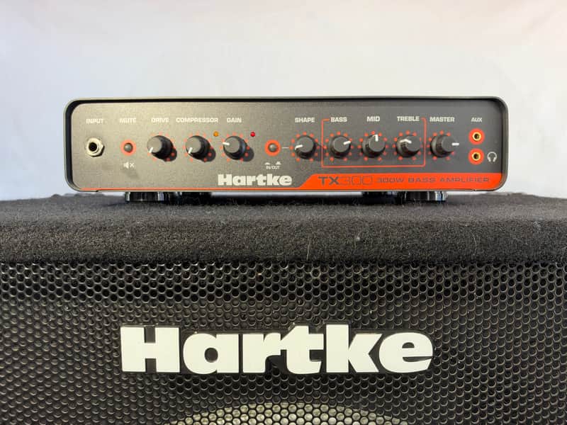Hartke TX300 w/300 watt, 1-15 VLF Cabinet 2024 - Black