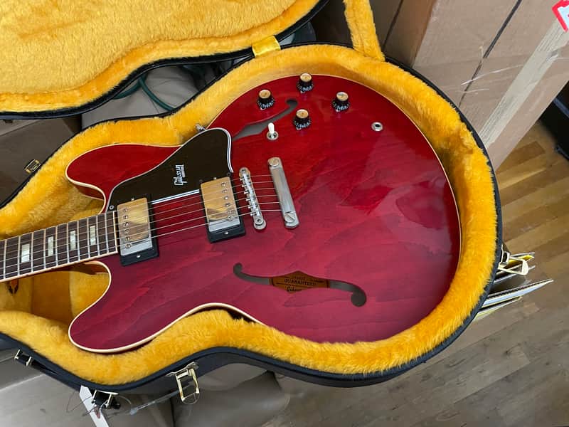 Gibson Custom Shop 64 ES-335,cherry trans gloss,MINT,COA,Orig case,all papers image 1