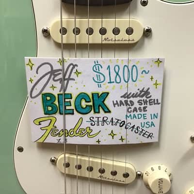 Fender Jeff Beck Stratocaster - Surf Green image 2
