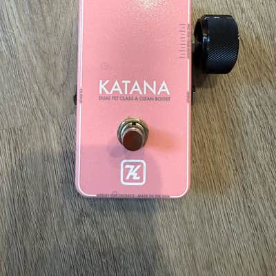 Keeley Katana Clean Boost Pedal 2023 - Pink image 2