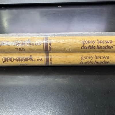 Vintage/Rare Promark Drumsticks Model: 769 - Gerry Brown "Double Header" - Oak image 2