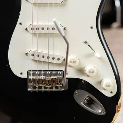 Nash S-57 Electric Guitar - Black with Hardshell Case image 13