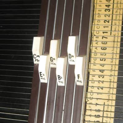 Oscar Schmidt Autoharp Bb Diatonic USA 60's Case Ready to Play image 7
