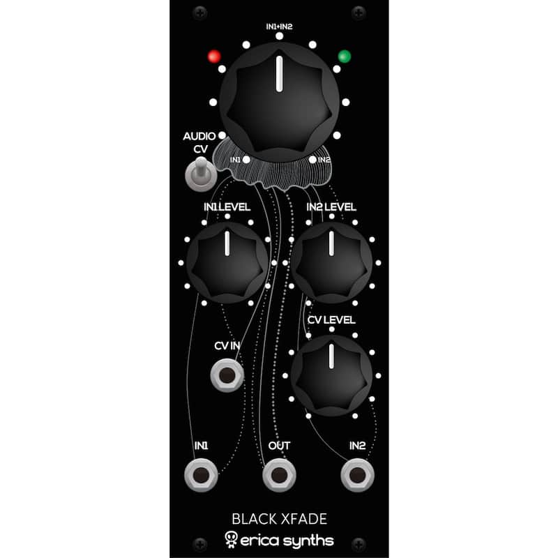 Erica Synths Black XFade Eurorack Crossfader Module image 1