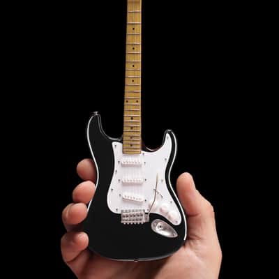 Axe Heaven Eric Clapton "Blackie" Fender™ Strat™ Classic Mini Guitar Replica - Officially Licensed image 1