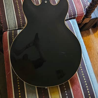 1968 Epiphone Riviera E360-TD - Sunburst - Owned By Hollis Calvert (Peavey AR) image 12