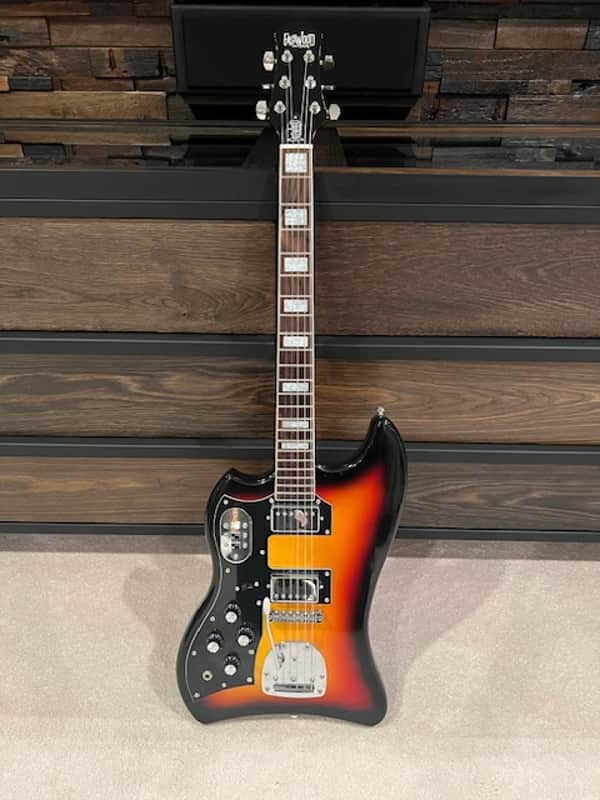 LEFTY LEFT HANDED Eastwood Custom Shop S-200 Thunderbird 2017 - Sunburst image 1