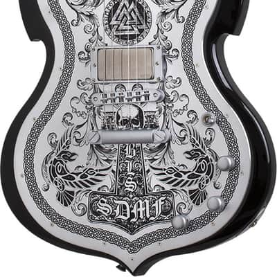 Schecter IronWorks Barbarian - Black Burst (4552) image 1