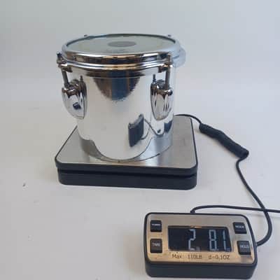 *Slingerland 5.5x6" Concert Tom Drum Chrome Wrap 100 Series Sonatube Vintage 80s image 9