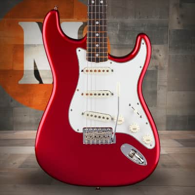 Fender American Vintage II 1965 Stratocaster Round-Lam Rosewood Fingerboard - Candy Apple Red image 1