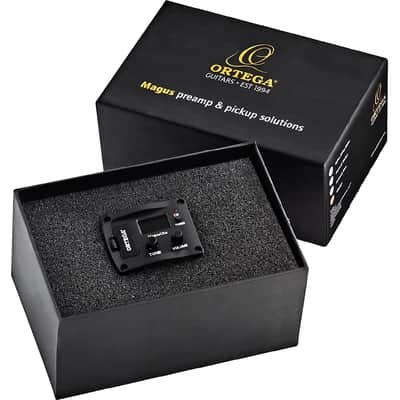 Ortega MAGUSUKE Ukulele Piezo Preamp System w/Built-in Tuner image 2