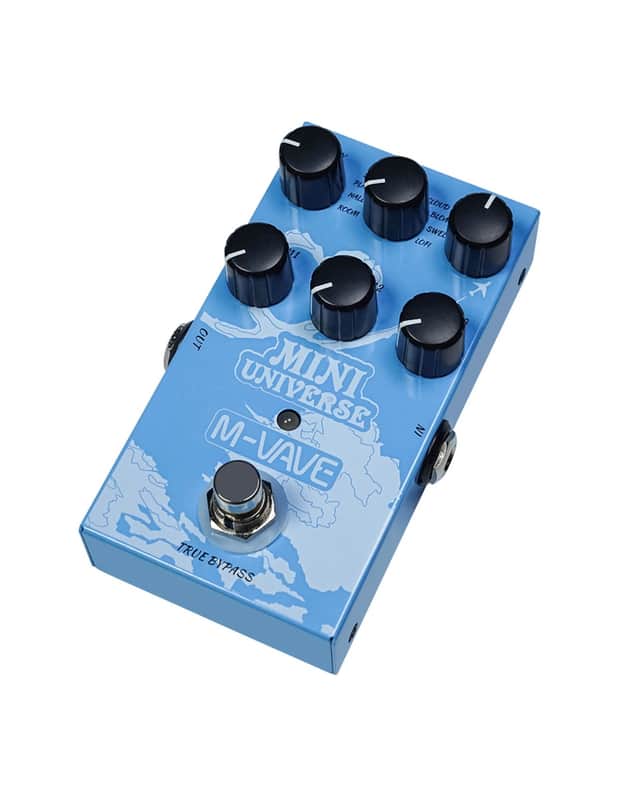 New M-VAVE Digital Reverb Pedal Guitar Effect Pedals True Bypass 9 Reverb Effects image 1